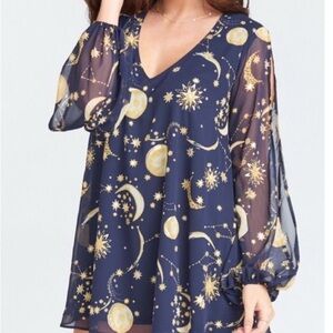 Show Me Your Mumu Celestial Tessa Tunic XS